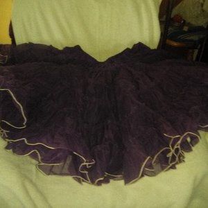 Ladies Royal Purple Square Dance Petty Coat